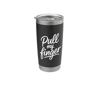 Pull My Finger Bicchiere termico in acciaio inox doppia parete