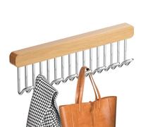 Pull Out Clothes Hanger - 8 Space Saving Closet Organizer, Multi Wardrobe Hanger Rack for Cabinet Storage, Durable Clothes Hanging Solution for Home Bedroom Closet