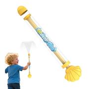 Pull Out Shell Water Squirter, and Soaker Toy for Outdoor, Perfect Backyard, Beach, Pool Activities, Firework Events to Keep Kids & Adults Cool Entertaining
