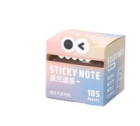 Pull Out Sticky Notes for Writing 150 Sheet Note Memo Pad Pearlescent Adhesive Paper for Office Suplies Study