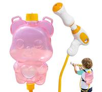 Pull Out Water Spray Toy, Swimming Pool Squirter Toy, Backpack Play with Adjustable Nozzle, Lightweight Spray with Strap, Outdoor Fun, Summer Water for Boys Girls Preschoolers Party Camping