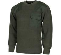 Pull Over Dell'Esercito Tedesco Bundeswehr BW Oliva Taglia 58