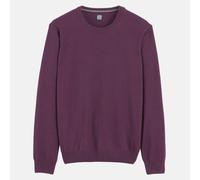 Pull scollo rotondo in cachemire Viola M Tinta unita