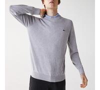 Pull scollo rotondo in cotone bio Grigio XXL Tinta unita