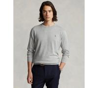Pull scollo rotondo in cotone pima Grigio XXL Tinta unita