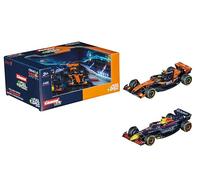 Pull & SPEED Carrera Formula 1 Twinpack 2025 F1 Cars con motore pullback, scala 1:43, include Oracle Red Bull Racing RB21 M. Verstappen, No.1 & McLaren MCL39 L. Norris, No.4, a partire da 3 anni