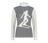 Pull stampato con colletto alto donna CMP Softech Blanc M