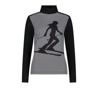 Pull stampato con colletto alto donna CMP Softech Noir S