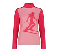 Pull stampato con colletto alto donna CMP Softech Rouge M