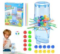 Pull Sticks Game - Classic Kids Game with Beads Sticks | Stick Games Helps to Build Close Interaction and Communication Between Parents Kids| Children's Stick-Pulling Games