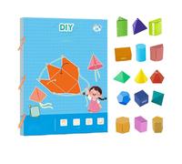 Pull String 3d Geometry Learning Book 15 models, Learning Book with Pop-Up Models, Interactive Play Game Kit, Volume & Surface Area Formulas Exploration, Braided Rope Design