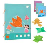 Pull String 3D Geometry Learning Book, Folding Geometric Shape Learning Toy, Braided Rope Design Educational Interactive Gift for Kids Ages 5-12 (12 Models)