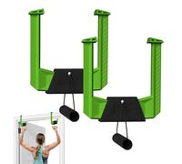 Pull Up Bars per telaio delle porte - Attrezzo per l'allenamento senza forature - Confortevole compatto per interni ed esterni