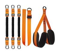 Pull Up Belt - Levels Of Assistance Up | Pull Up Assistance Bands Set | Assist Band System | Heavy Puull Up Baands Bands For Pluck Ups With Feet Rest | Pluck Up Band For Home