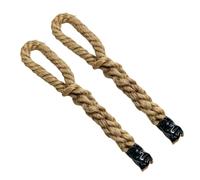 Pull Up Grips Heavy Duty Reusable Handmade Jute Grips Trainer Fitness