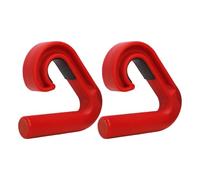 Pull Up Handles - 45 a 90 gradi Neutral Grip Gym Accessories, Ergonomic Angle Hooks with Heavy Duty Steel Core & Non Slip Coating for Pull Ups, Barbells, Rows and Lat Pulldown