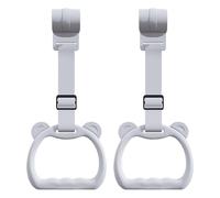 Pull Up Rings, Cot Training Straps, 5.91x3.94 Inches Safe Hangable Design with Durabled Grip Support, Walking Exercise Handles for Boys Daycare Yard Indoor Outdoor Play