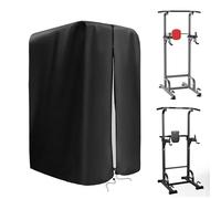 Pull Up Station Cover, Workout Equipment Hood, Dustproof Protective Shield, 102 x 107 x 163 cm, Outdoor Training Machine Guard for Patio, Backyard, Park, Palestra, Studio, Balcony, Garage