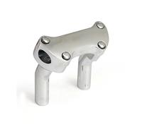 Pullback Riser, Supporto Manubrio Inclinato 4 1/2" Cromo, Per Harley - Davidson