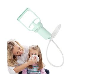 Puller nasale per neonato, aspiratore nasale per neonato, puller a mano Booger Remover per naso - comoda pompa a mano potente, facilitazione della congestione, forte aspirazione per bambini e adulti
