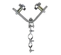 Pulley Roller - Iron Pulley, Angle Wheel | Double Bearing Alloy Heavy Duty Roller, 360° Rotatable 40#/50# Load Capacity, Smooth Mechanical Track Wheel, Accessory for DIYs Gym Exercise