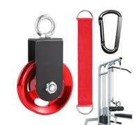 Pulleys for Lifting - Heavy-Duty Weight Lifting Pulley - Quick-Release, Noise-Reducing System for Home Gym, Farm Equipment, Clothesline, Workout Setup, Durable and Smooth