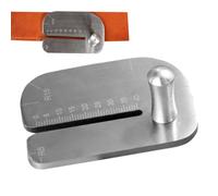 Pulling Board Cutting Tool, Stainless Steel Cut Ruler, Tools with Precision Positioning Boards, Durable Punching Plate for Pricking Iron Accessories, Professional Leatherworkers, Hobby, Studios or Hom