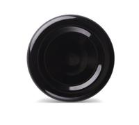 Pullmer Coperchi per barattoli da 43 mm, tappo a vite, coperchio twist-off (nero, 100 pezzi)