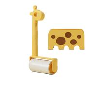 Pullo per capelli per animali domestici - rullo di depilazione per animali domestici, strumento divertente e funzionale, gomma riutilizzabile per la spazzola con rasoio appiccicoso con design per gira
