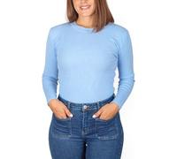 Pullover a Maglia Fine da Donna. Maglione a Maniche Lunghe per l'inverno e l'Autunno. Maglione a Collo Rotondo. Taglia M