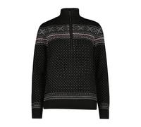 Cmp 7h76505 Half Zip Sweater Nero XS Donna