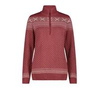 Cmp 7h76505 Half Zip Sweater Rosso S Donna