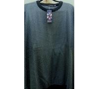 Pullover A Righe Cotton Valley 02451 Blu/Marino 2XL 3XL 4XL 5XL
