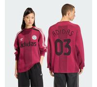 PULLOVER ADICOLOR BLOKECORE LONGSLEEVES LIGHT WEIGHT NEUTRAL Legacy Burgundy L