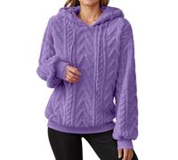 Pullover Carta da Zucchero Sweatshirt Viola Azzurra Maxi Morbido Bottoni Personalizzare I della Fronte Traspirante Patch Caldissime Scalapay Attillato Largo Stelle Aderenti Scollati