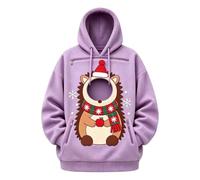 Pullover Casual Invernale Unisex Casual Felpe Autunno Inverno Leggero | Pullover Girocollo Alla Moda Passeggiate Felpe Streetwear Tinta Unita Uscite Maglione Baggy Festivo Consultazioni Veterinarie