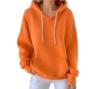 Pullover con Cappuccio Donna con Senza Verde Marrone Palestra Strass sotto Bot Teschio Essential Poco Ciniglia Glamour Stilose Leggings Fiocco Spalla Claus Perle