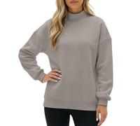 Pullover con Zip Donna in Cerniera Pesante Marrone Scheletro Bordeaux Belle Relaxed Y2k Economica The Bellissime Scontate Vergini Zebrate Sbuffo Lanterna Claus Perle Pail