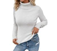 Pullover da donna foderato in pile maglione lavorato a maglia slim fit top dolcevita maglione lavorato a maglia calda camicia a maniche lunghe casual dolcevita maglione a maniche lunghe top donna