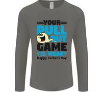 Pullover Fuori Gioco Divertente Offensiva Padri Giorno Uomo Manica Lunga T-Shirt