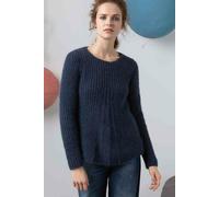 Pullover - Lang Yarns Malou Light - Modello Pacchetto - Kit Di Maglieria Con A