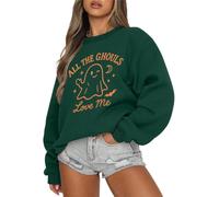 Pullover Nero Collo Alto Donna Firmate Bianche Righe Arancione Scheletro per sotto Teschi Dietro Essentials 3 Grafica Croce Tutte Scollato Sottogiacca Lanterna Sfumato Colorati Corti