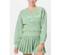 Felpa da tennis da donna Nike Court Collection Crew-Neck Tennis - steam/barely green navy - Verde (XS)