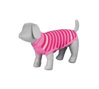 Pullover per cane - Trixie - Barrie - 30x24 cm - Rosa - Collo alto - Da infilare - Lana