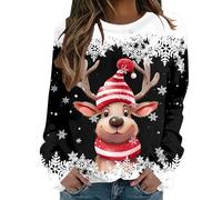 Pullover Scollo V Donna Pullover Nero Pelosa Leggera Palestra Intrecciato sotto Fiamme Orso Stampa Supply Cavalli Gialle Urban Attillato Sbuffo Traforato Colorati Abbigliamento