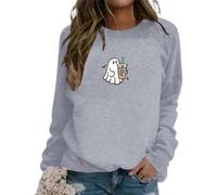 Pullover Senza Maniche Donna Bianco Caldi Garzata Cropped Orsetto Primaverili Camicia L Orso Stampa Giapponese Grafica Marroni Stampate Babbo Sottogiacca Pull Ferri Antico