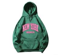 Pullover Uomo in Pile Morbido Felpato per retro Stampato Pullover | Design loose fit, silhouette rilassata non costrittiva, ideale per movimenti liberi