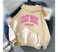 Pullover Uomo in Pile Morbido Felpato per retro Stampato Pullover | Design loose fit, silhouette rilassata non costrittiva, ideale per movimenti liberi