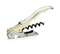 PULLTAP'S GENUINE Slider Boss 150 Dorado - Cavatappi da cameriere premium professionale, prodotto in Spagna, con doppia leva articolata, coltello tagliapsule tipo taglierina e apribottiglie