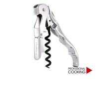 Pulltex cavatappi apri bottiglia doppia leva pulltap's mod. Chrome Plated